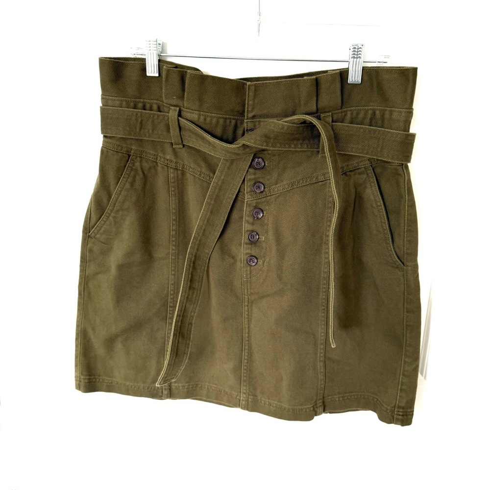 Banana Republic Utility Belted Skirt NWT